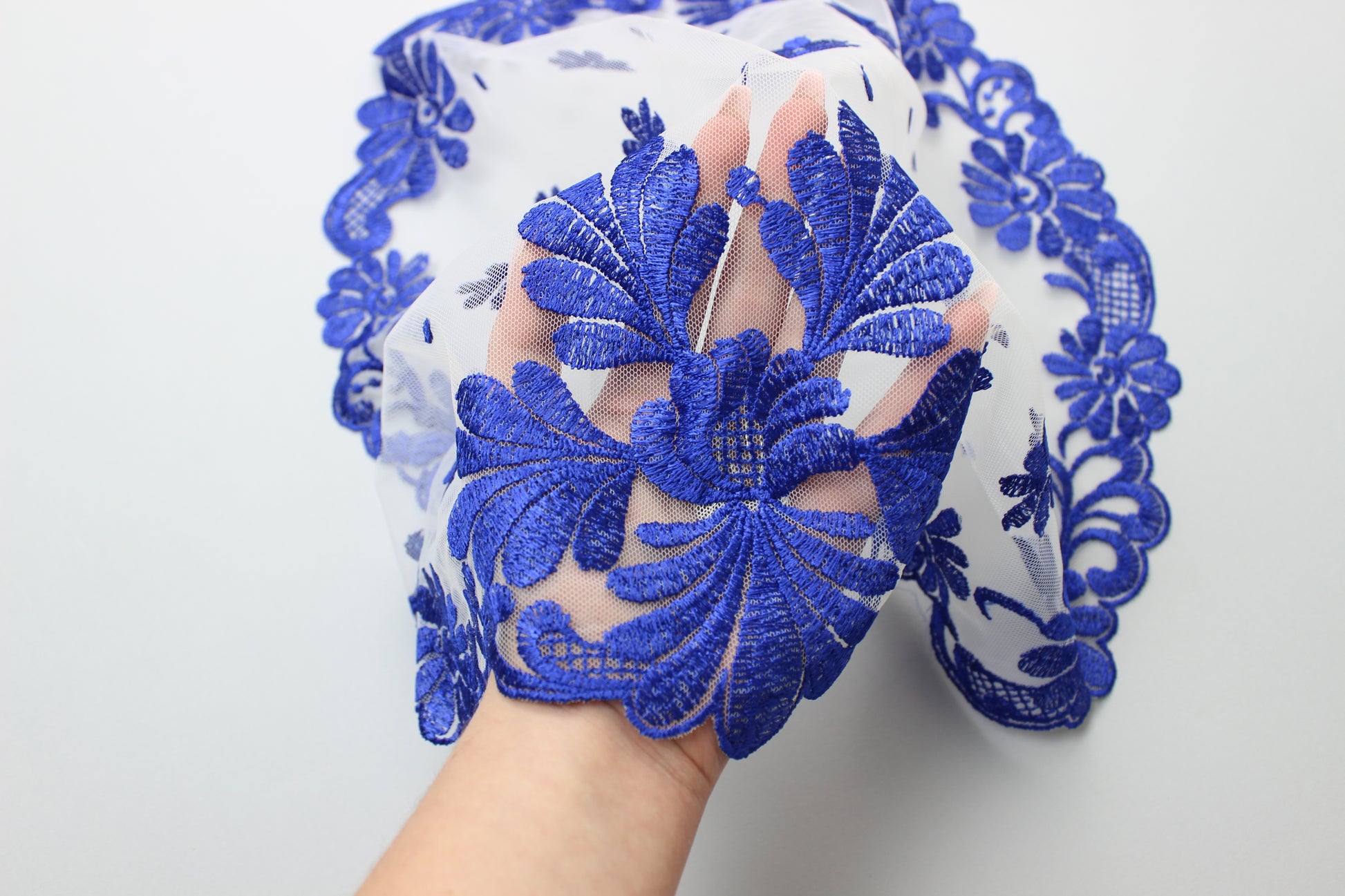 NEW!! Bestseller veil in new blue color - MariaVeils