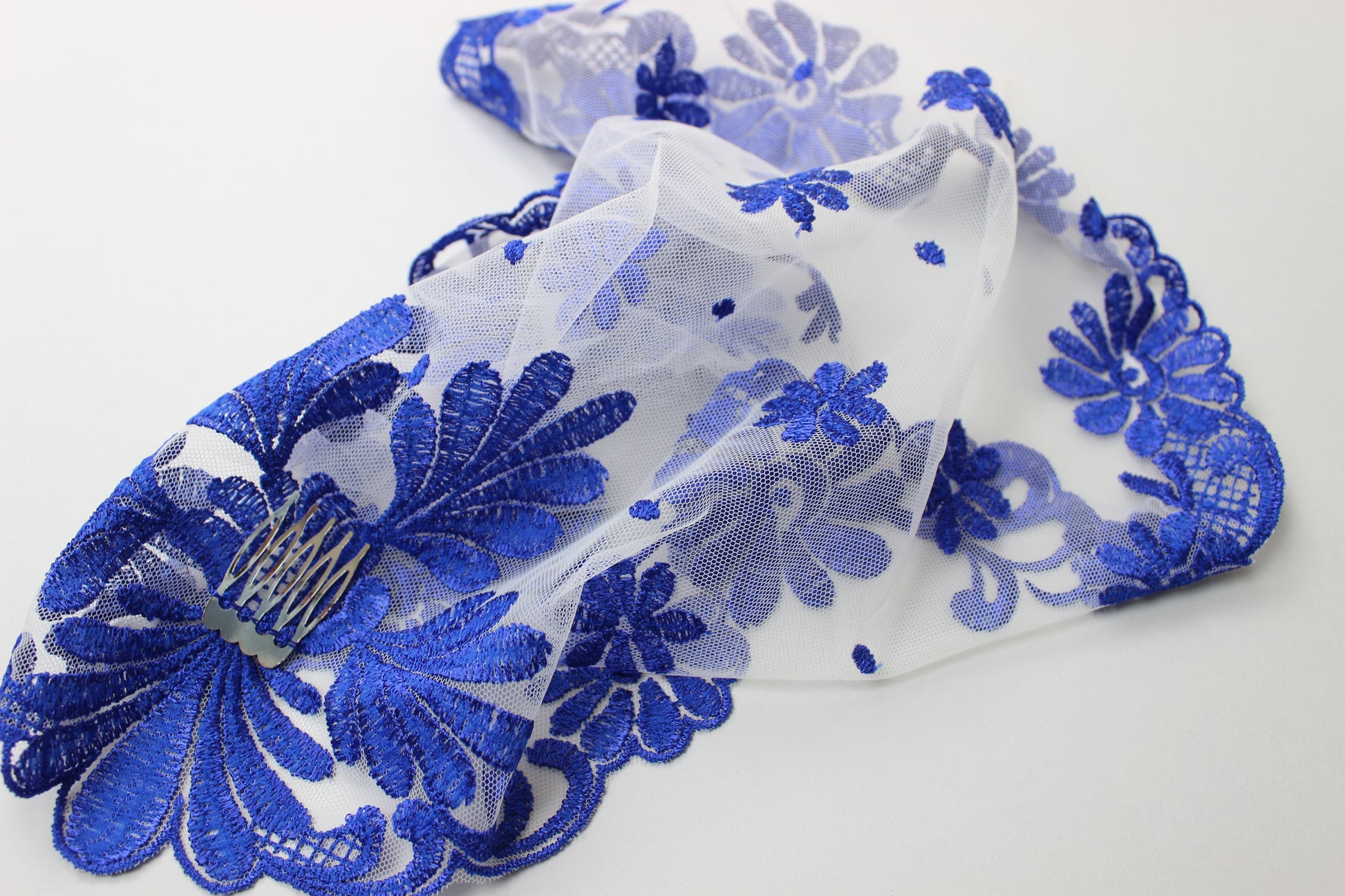 NEW!! Bestseller veil in new blue color - MariaVeils