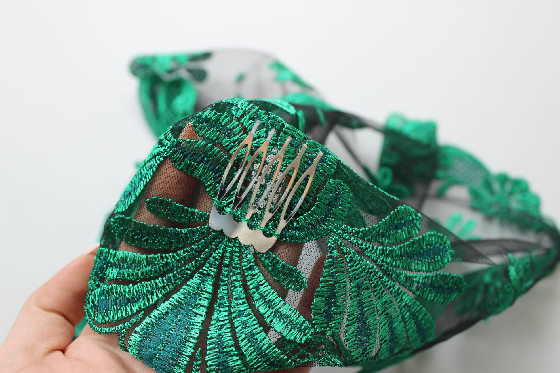NEW!! Bestseller veil in new green color - MariaVeils