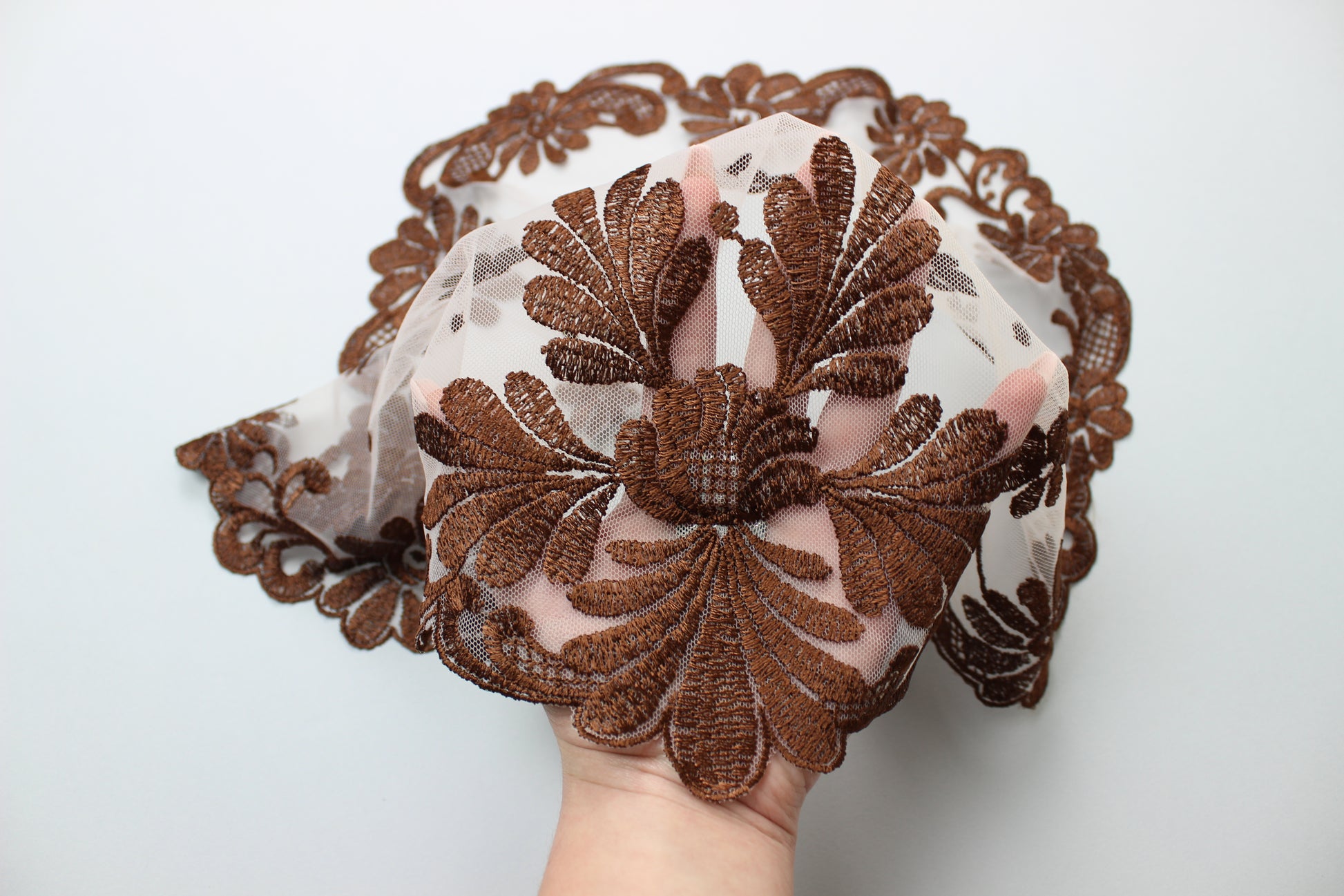 NEW!! Bestseller veil in new brown color - MariaVeils