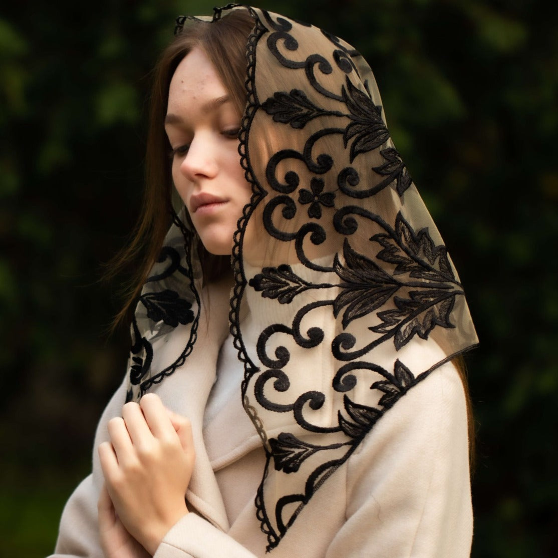 NEW! Short triangle veil - MariaVeils