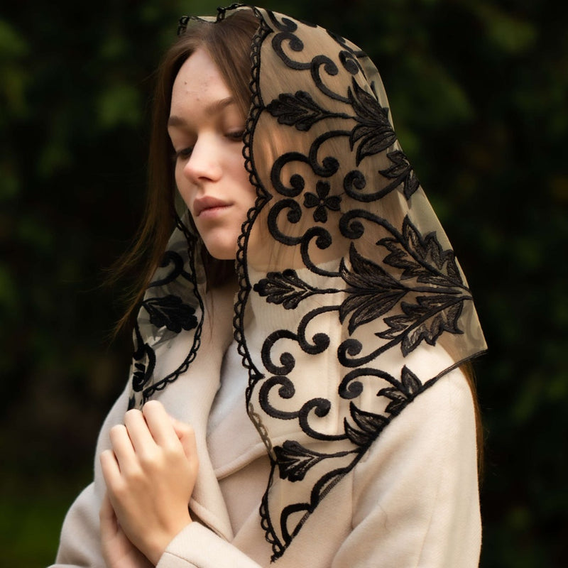 NEW! Short triangle veil - MariaVeils