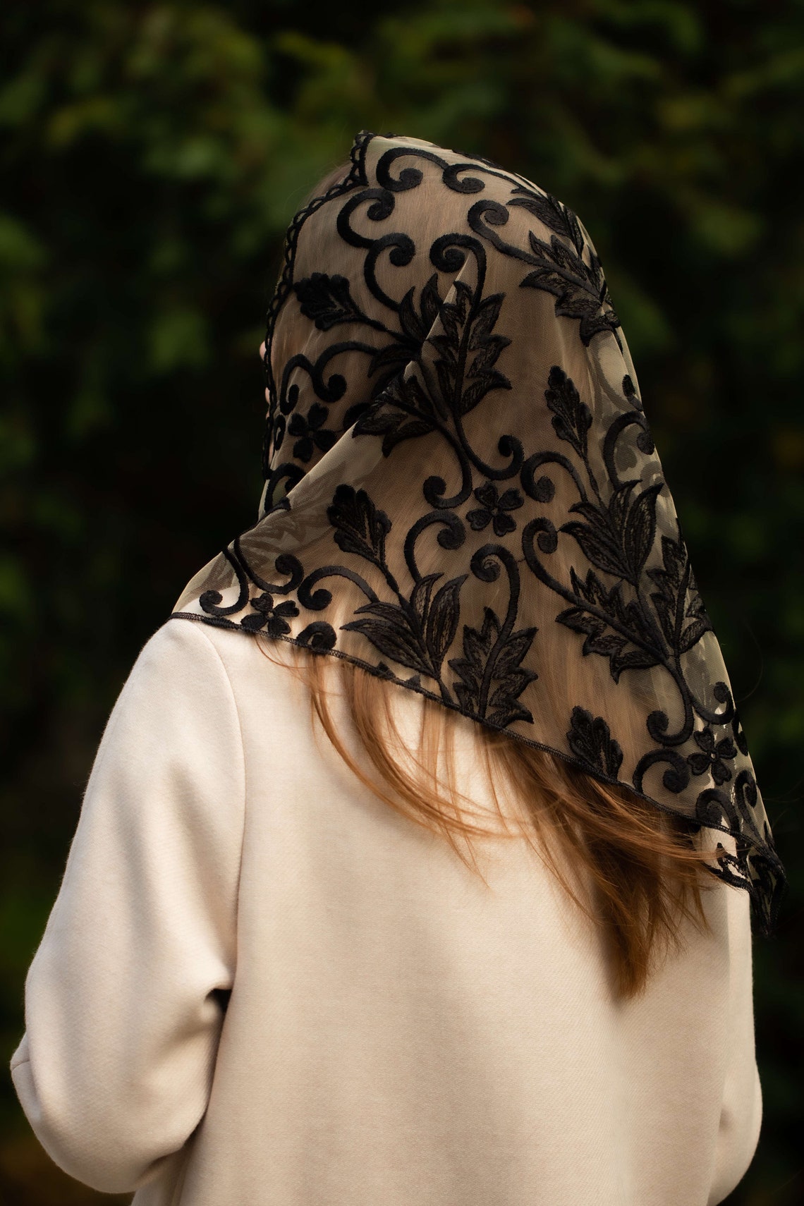 NEW! Short triangle veil - MariaVeils